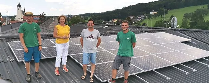 Photovoltaikanlage in Neuhofen