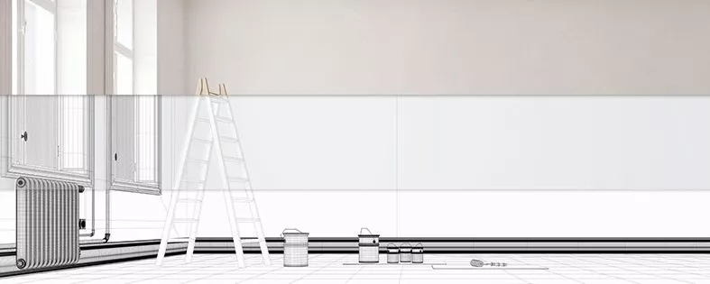 Raum wird renoviert