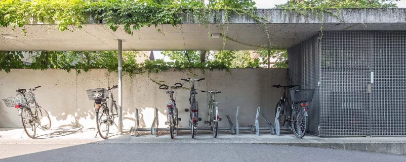 Fahrradabstellplätze 