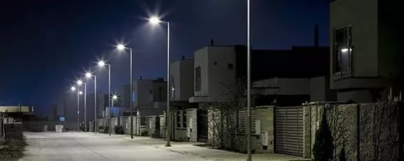 Intelligente Straßenbeleuchtung
