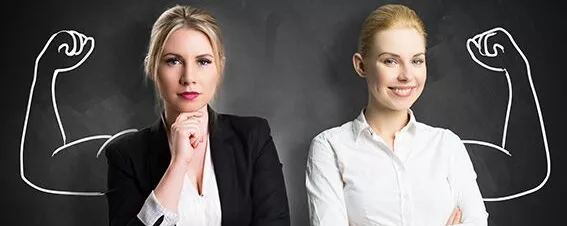 starke Geschäftsfrauen