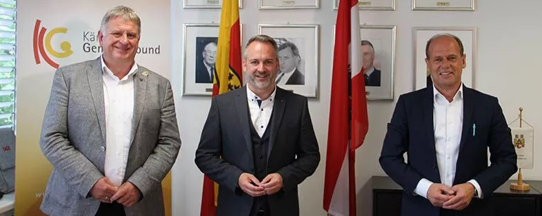 Max Linder (FPÖ), Günther Vallant (SPÖ) und Christian Poglitsch (VP)