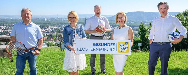 Klosterneuburg wird "Gesunde Gemeinde"