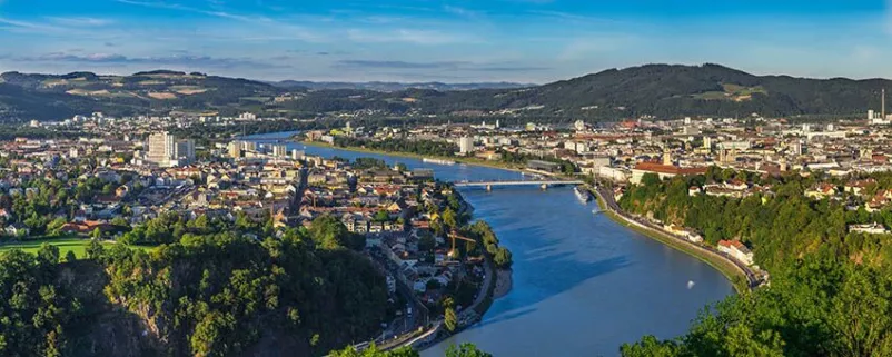 Blick auf Linz