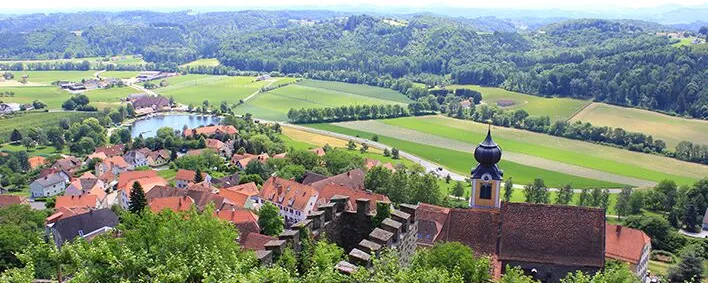 Blick auf die Gemeinde Riegersburg