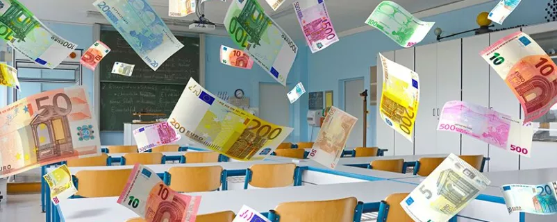 Geldregen für Schulen