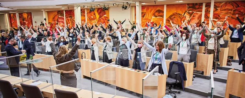 Bürgermeisterinnen im Parlament