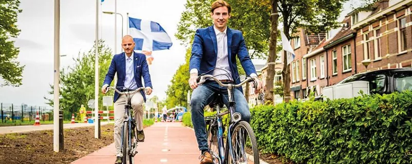 Plastic Road-Radweg 