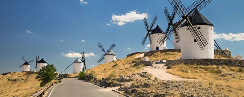 Windmühlen in Consuegra