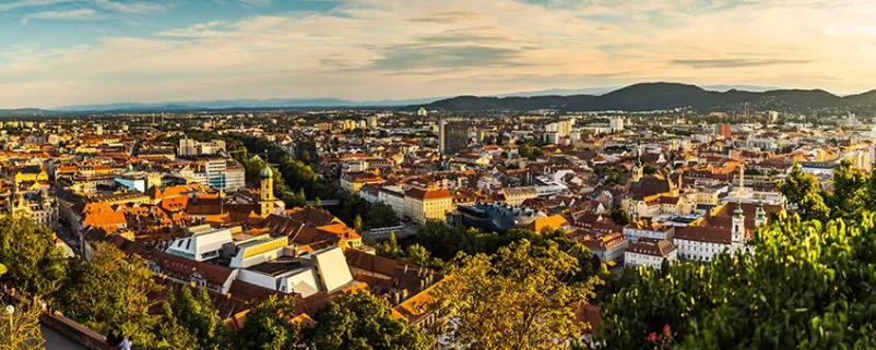 Blick auf Graz