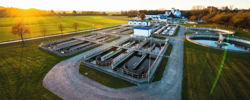 Kläranlage in Amstetten