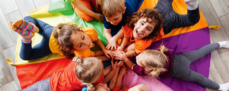 Kinder im Kindergarten