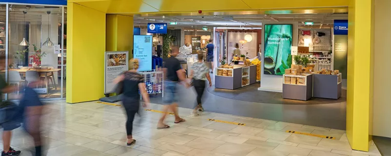 Eingang zum IKEA Vösendorf