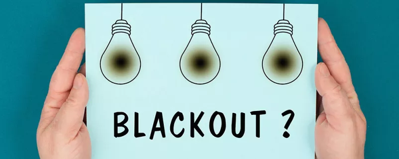 Symbolbild Blackout