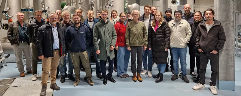 Die Vorarlberger Delegation bei der Exkursion an den Vierwaldstättersee.