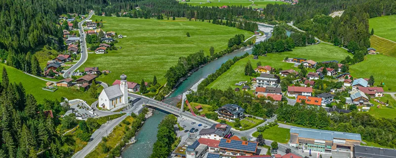 Tiroler Lechtal bei Bach