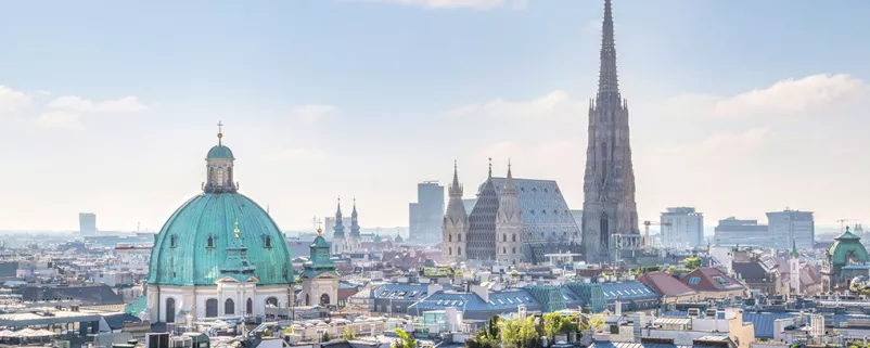 Blick auf Wien