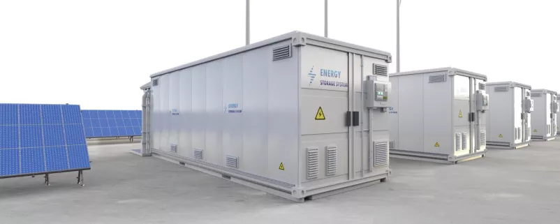 Beispiel eines Strom-Großspeichers