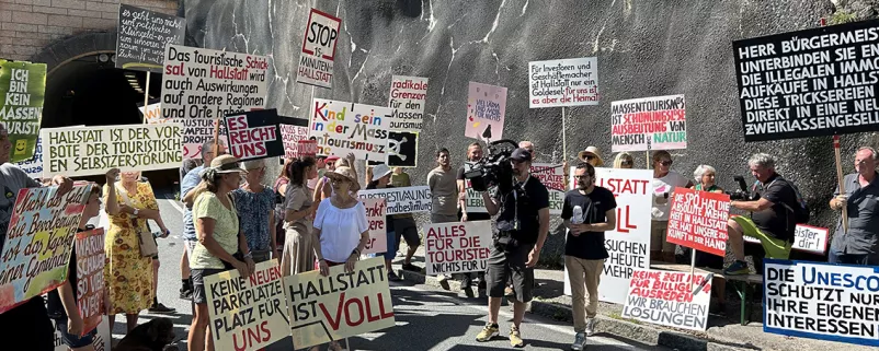 Demo in Hallstatt