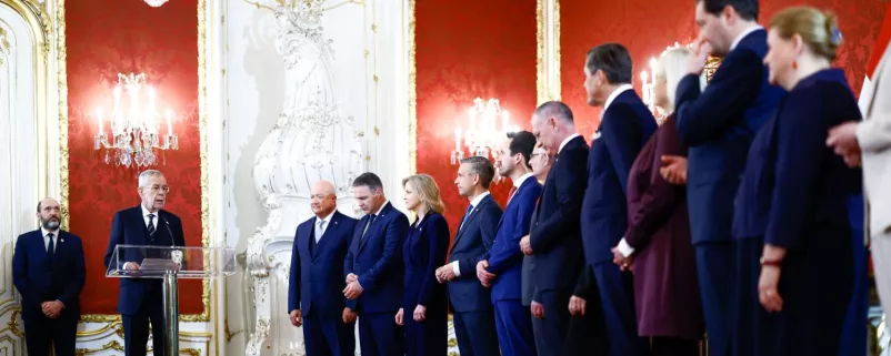 Angelobung der Bundesregierung