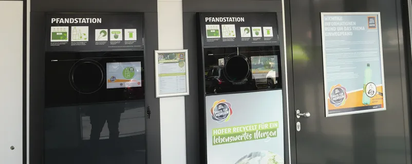 Flaschen-Rückgabeautomat