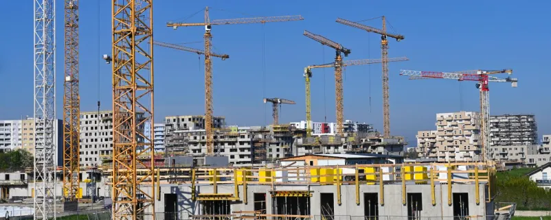 Baustelle in Wien