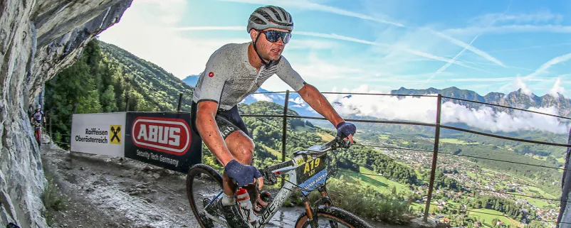Mountainbiker bei der Salzkammergut-Trophy