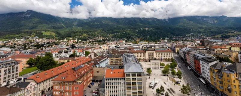 Blick auf Innsbruck