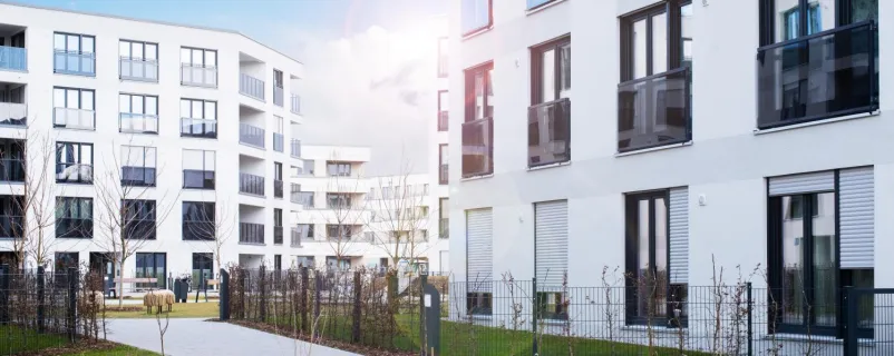 neue Wohnhausanlage