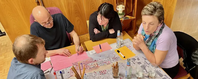 Diskussion beim ISEK Arnoldstein