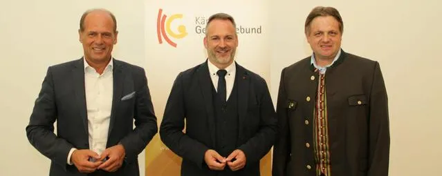Christian Poglitsch, Günther Vallant und Gerhard Altziebler