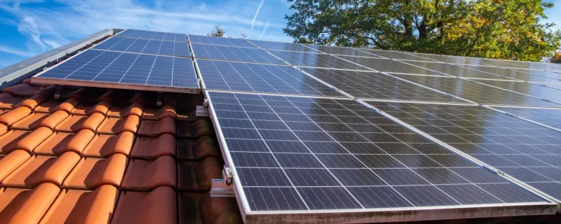 PV-Anlage auf einem Dach