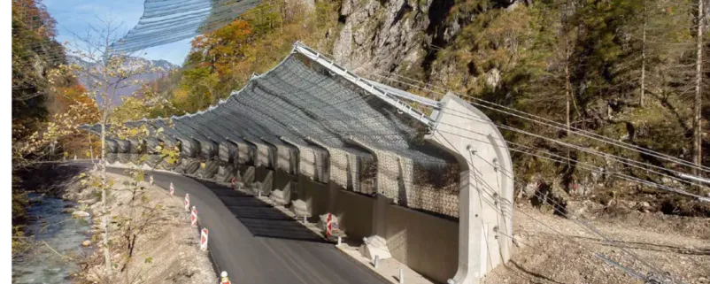 Steinschlagschutz in Radmer