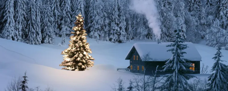 Weihnachten in den Bergen