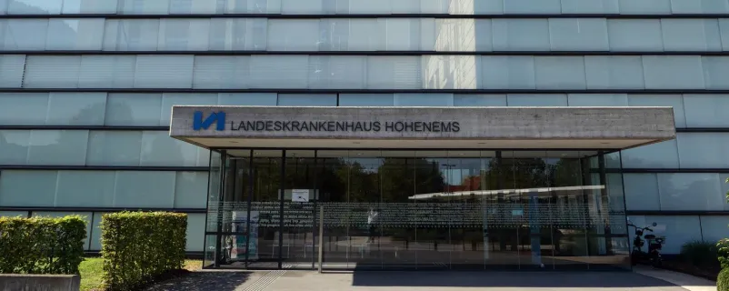 das Landeskrankenhaus Hohenems