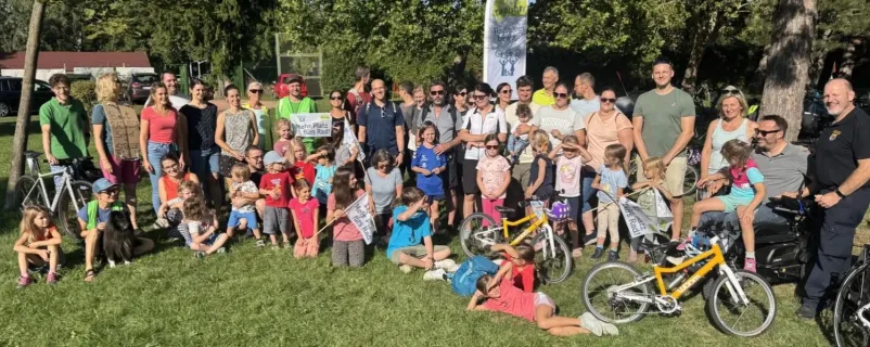 „Kiddical Mass“-Sternfahrt in Krems