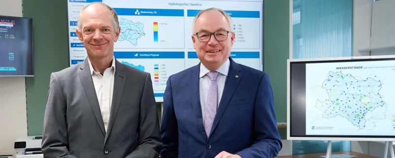 LH-Stellvertreter Stephan Pernkopf gemeinsam mit DI Martin Angelmaier (