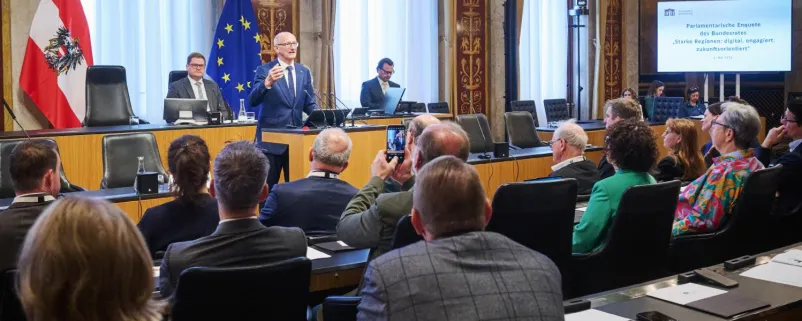 Anton Mattle im Bundesrat