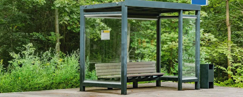 Bus-Haltestelle