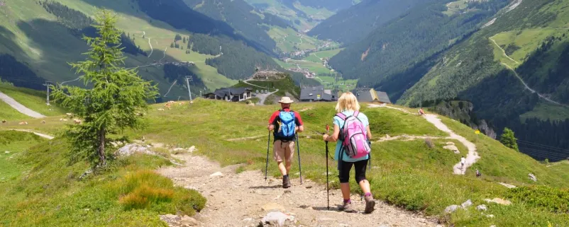 Wanderer im Zillertal