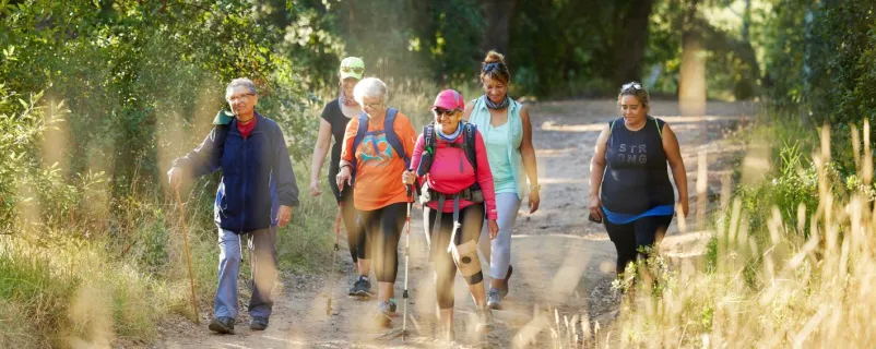 Menschen beim Wandern
