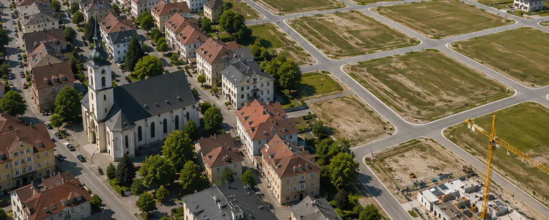 generierte Ansicht eines Ortes