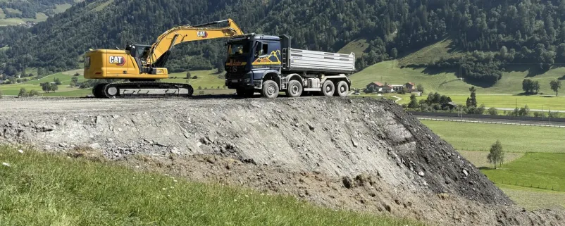 Die Vorsorgefläche in Dorfgastein.
