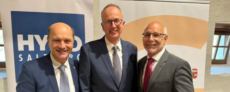 Johannes Pressl, Manfred Sampl und Günther Mitterer