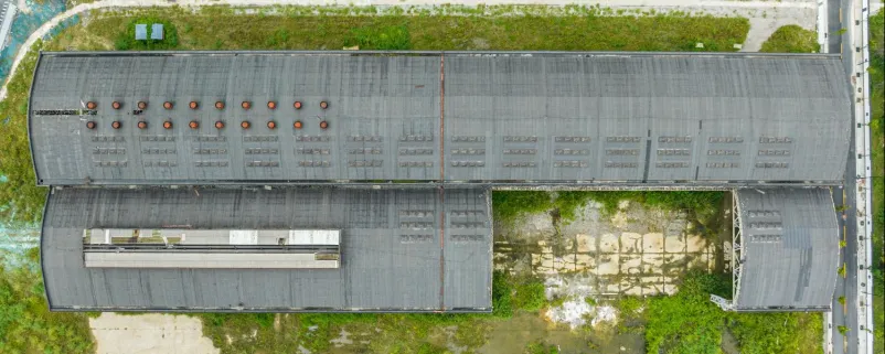 leerstehende Fabrik
