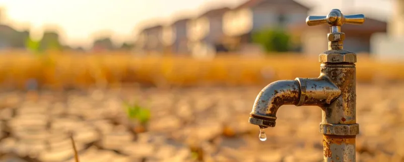 leerer Wasserhahn