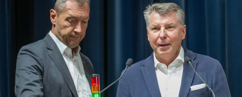 Werner Lehner und Heinz Hofstaetter