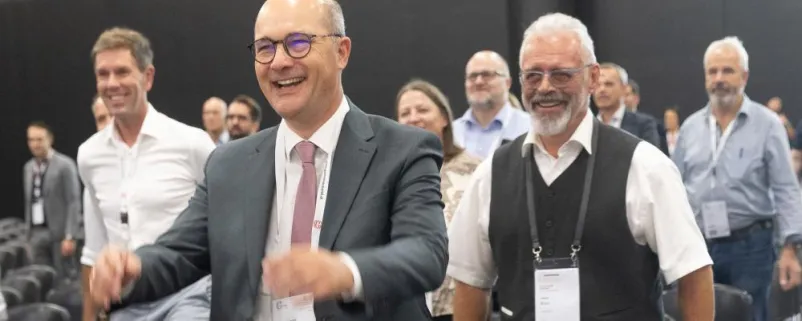 Johannes Pressl und Hans Braun bei der FLGÖ-Fachtagung