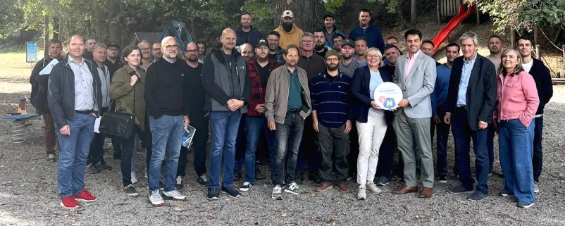 Teilnehmer des Spielplatz-Seminars