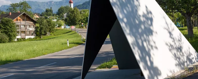Buswartehaus in Vorarlberg